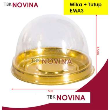 [10 PCS ] MIKA MOONCAKE EMAS / TRAY EMAS MOONCAKE TARO RO
