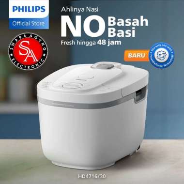 Rice Cooker Digital 1.8 Liter Philips Type : HD-4716 - New 2025 ( MEDAN )