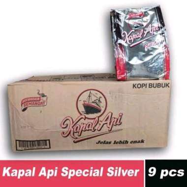 kapal api Silver bubuk 1 dus