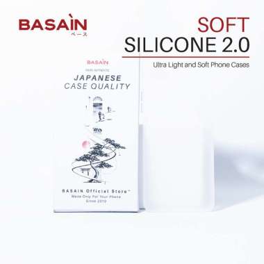 BASAIN Casing Xiaomi Redmi NOTE 11 | Pro Soft Silicone 2.0 Case - White Note 11 Pro