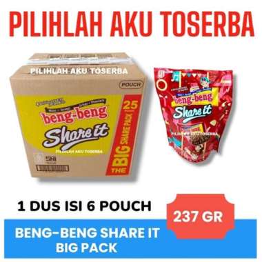 Beng Beng Share It Pouch Kemasan BESAR BIG PACK - ( HARGA 1 DUS )