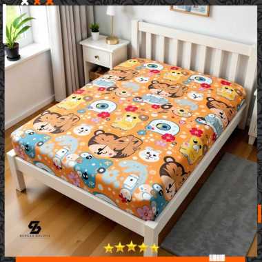 Berkah Saluyu - Sprei Motif Anak Ukuran 100x200cm Motif Karakter NightBlue