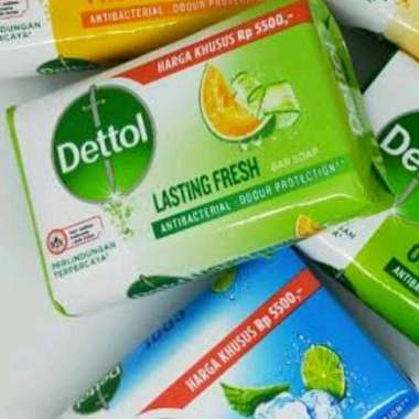 Dettol sabun batang 62gram