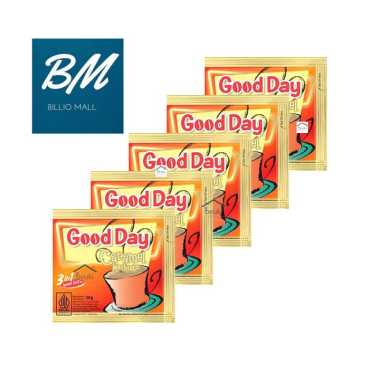Promo Harga Good Day Instant Coffee 3 in 1 Rock Salt Caramello per 10 sachet 20 gr - Blibli