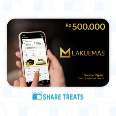 Voucher Digital Lakuemas Rp 500.000 Exp 30 Hari