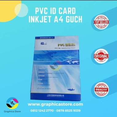 PVC ID Card INKJET A4 | Bahan PVC ID Card GUCH | Name Tag
