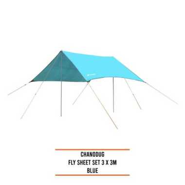 Chanodug Flysheet 3 x 3M Biru