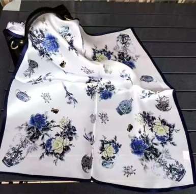 ANGELA 70x70cm Korean syal scarf leher scarf tas neck scarf 83