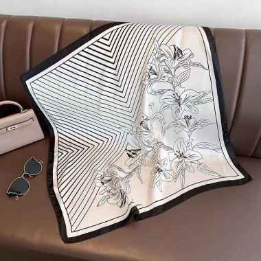 ANGELA 70x70cm Korean syal scarf leher scarf tas neck scarf 86