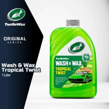 Turtle Wax Wash & Wax Tropical Twist Shampoo Mobil Sampo Mobil Pembersih Mobil Sahampoo Motor Sampo