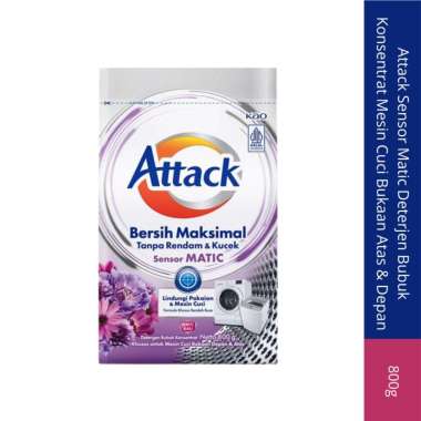 Attack Sensor Matic Deterjen Bubuk 800g