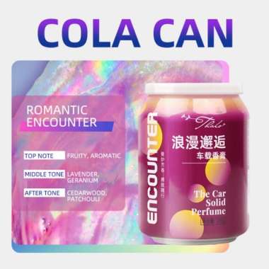 Thalo Botol Kaleng Gelas Parfum Pengharum Mobil Gel Cola Tahan Lama Wewangian Ruangan Model Kemasan 