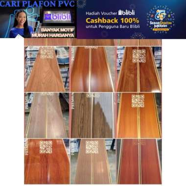 plafon pvc serat kayu | pvc plafon | plafon pvc kayu (link cargo) PILIH MOTIF