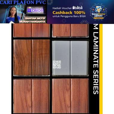 Plafon pvc putih doff | plafon pvc doff PILIH MOTIF