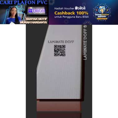 Plafon pvc putih doff | plafon pvc doff PUTIH DOFF TEKSTUR