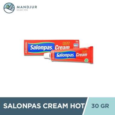 Salonpas Cream Hot 30 Gram - Krim Pereda Nyeri Otot dan Sendi