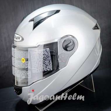 ZEUS HELM ZS811C FLAT SOLID | SILVER | ZS811 C FREE SMOKE VISOR M