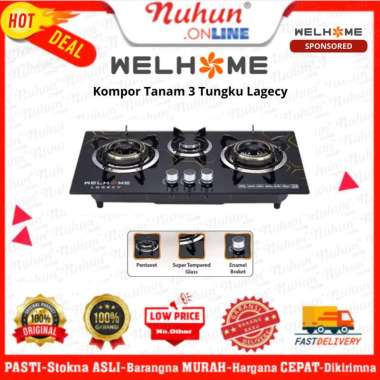 Welhome Kompor Tanam 3 Tungku Lagecy