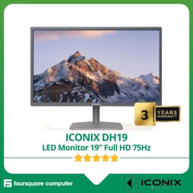 ICONIX DH19 Monitor LED 19 Inch 75hz