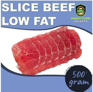 daging sapi slice low fat / daging sapi segar slice low fat / slice rendah lemak 500 gram