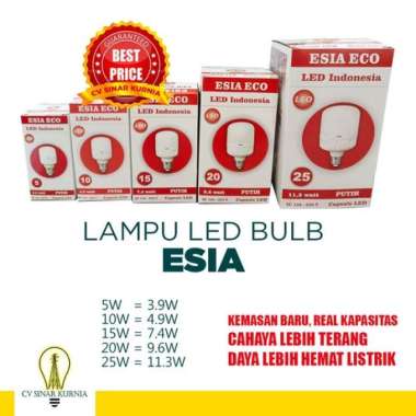 Lampu ESIA LED 10 watt