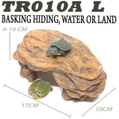 TR002B BASKING SPOT RAMP TURTLE TANGKRINGAN TEMPAT BERJEMUR BERMAIN REPTILE KURA-KURA AIR BRAZIL RES