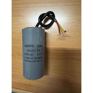 CD60 Kapasitor dinamo Motor 250v Dinamo 200uf 250uf 300uf 350uf 400uf Capacitor Starting Kompresor 2