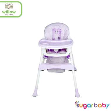 Kursi Tinggi Bayi - Sugar Baby 6In1 Folding Multifunction Chair Sanrio Collection Kuromi