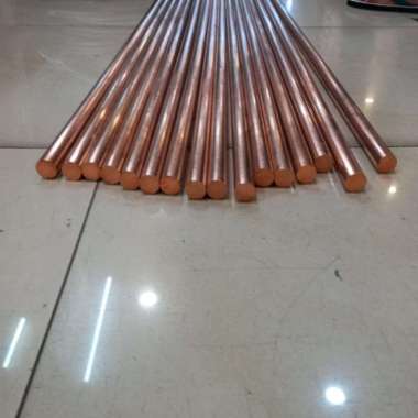 Grounding rod 5/8x1mtr tembaga asli