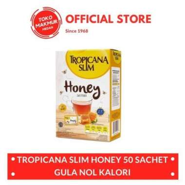 Promo Harga Tropicana Slim Sweetener Honey 50 pcs - Blibli