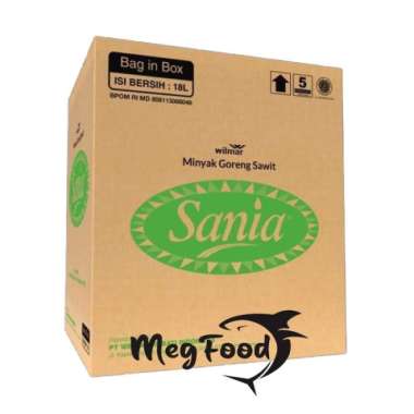 Minyak Sania 18 Liter BIB / Sania BIB / Minyak BIB / Minyak 18 Liter