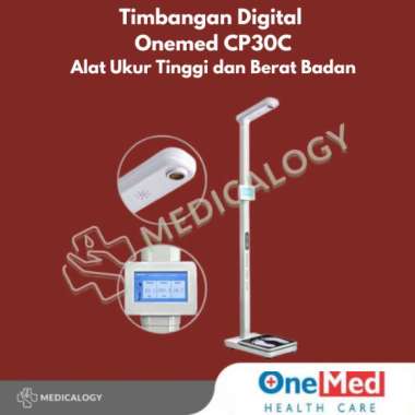 "Timbangan Digital Onemed CP30C Alat Ukur Tinggi dan Berat Badan "