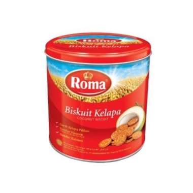 Roma Biskuit Kelapa Kaleng [450 gr]