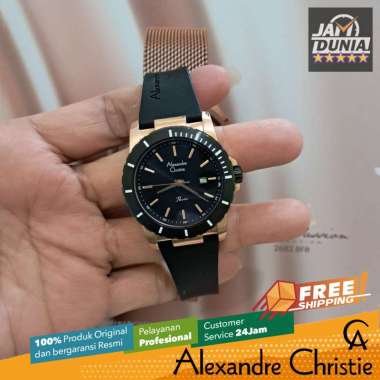 JAM ALEXANDRE CHRISTIE WANITA 6141 L5 AC 6141 JAM TANGAN ALEXANDRE CHRISTIE WANITA ORIGINAL CT RS JA