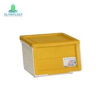 Olymplast Storage Solution Rak Kotak Penyimpanan mainan / Rak Sepatu Baju Serbaguna / Laci Penyimpanan Kotak Penyimpanan Plastik Serbaguna OSS
