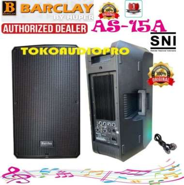 BARCLAY AS15A SPEAKER AKTIF BY HUPER BARCLAY AS-15A BY HUPER