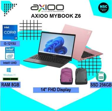 AXIOO MYBOOK Z6 i3 1215U 8GB 256GB SSD 14" FHD WIN11