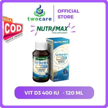 Nutrimax Vitamin vit d3 400 IU Sirup 120ml