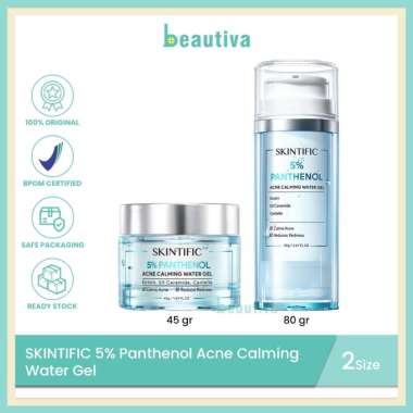 SKINTIFIC 5% Panthenol Acne Calming Water Gel 80 gr