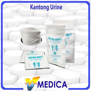 (isi 10pc) Kantong Urine Gel ONEMED / Urine Bag Plus Gel per Pack