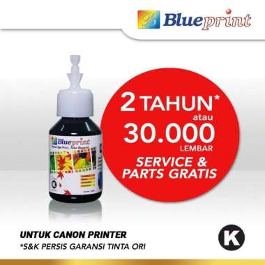 Tinta Canon 100ml Blueprint Refill For Printer Canon Tinta Printer Hitam