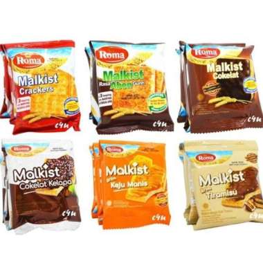Roma Malkist Renceng Keju Manis