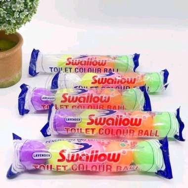 Kamper Swallow Toilet Colour Ball - Bola Kamper Swallow