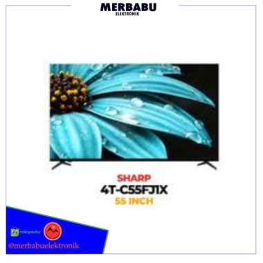 SHARP 55FJIX GOOGLE TV UHD 55 INCH FJ SERIES GARANSI RESMI SHARP