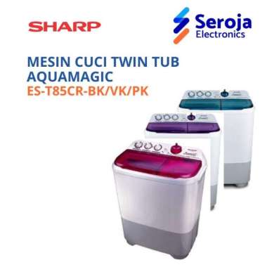 MESIN CUCI SHARP ES-T85CR 8 KG (Khusus Semarang)