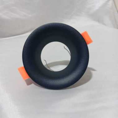 Downlight Pinhole Cekung Alumunium/ Spot light MR16/ Downlight LED/MR16/ Kap lampu plafon HITAM