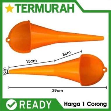 Corong model PANJANG Minyak Bensin Mobil Motor ganti Oli air radiator