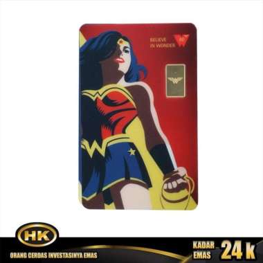 Logam Mulia LOTUS ARCHI 0.500 JUSTICE LEAGUE WONDER WOMAN 2.