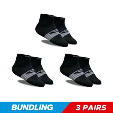 Bundling Nichirin Ankle isi 3 Pcs - Hitam