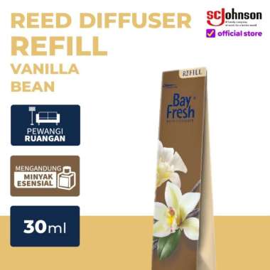 Bayfresh Refill Reed Diffuser Pengahrum Ruangan AromaTherapy 30Ml yuzu peach